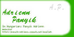 adrienn panyik business card